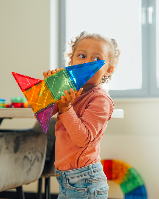 Creativiteit stimuleren door magnetisch speelgoed