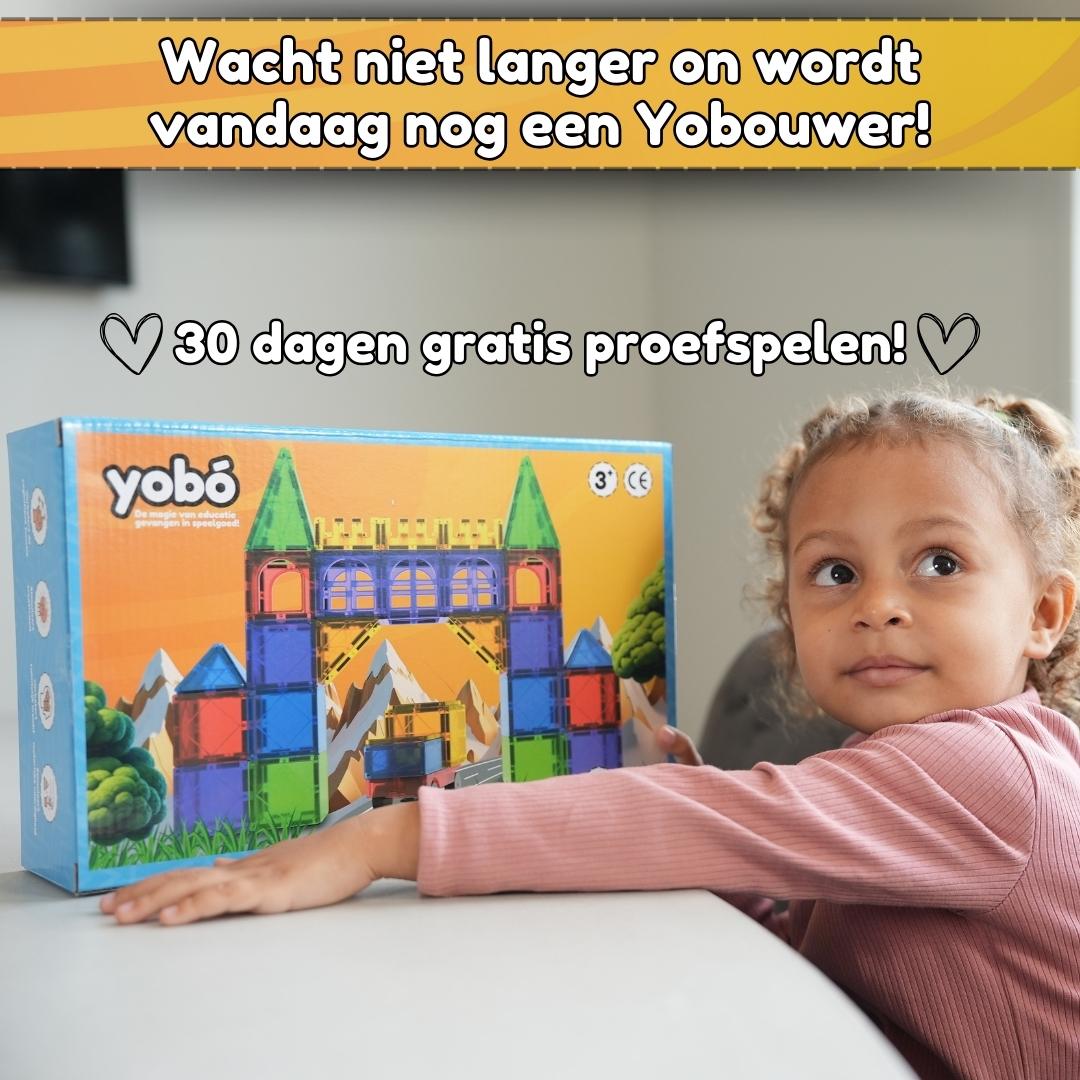 Yobó original 70: Educatief Magnetisch Speelgoed