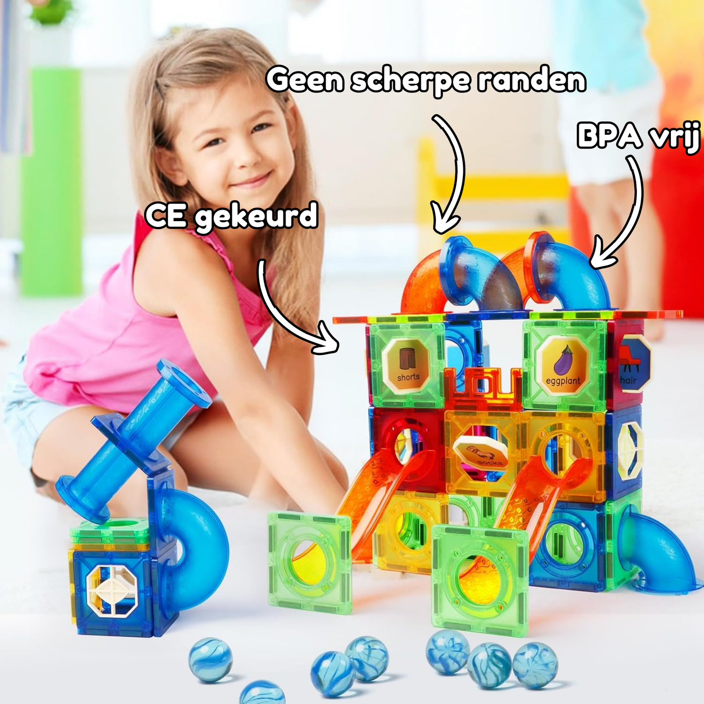 Yobó knikkerbaan 171 - BINNENKORT BESCHIKBAAR