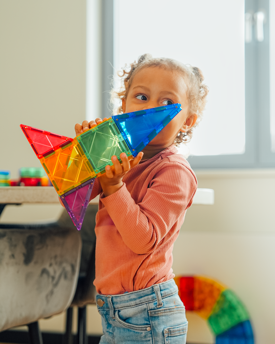 Creativiteit stimuleren door magnetisch speelgoed
