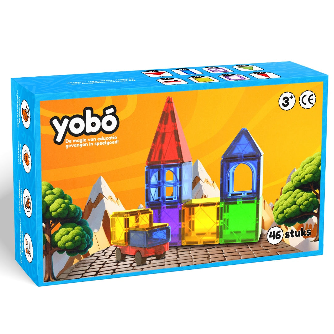 Yobó original 46: Educatief Magnetisch Speelgoed